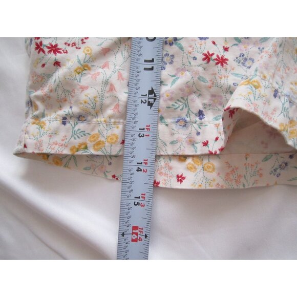 Women's Old Navy Floral Print Shorts Sz 12 (WP311) - Picture 4 of 9